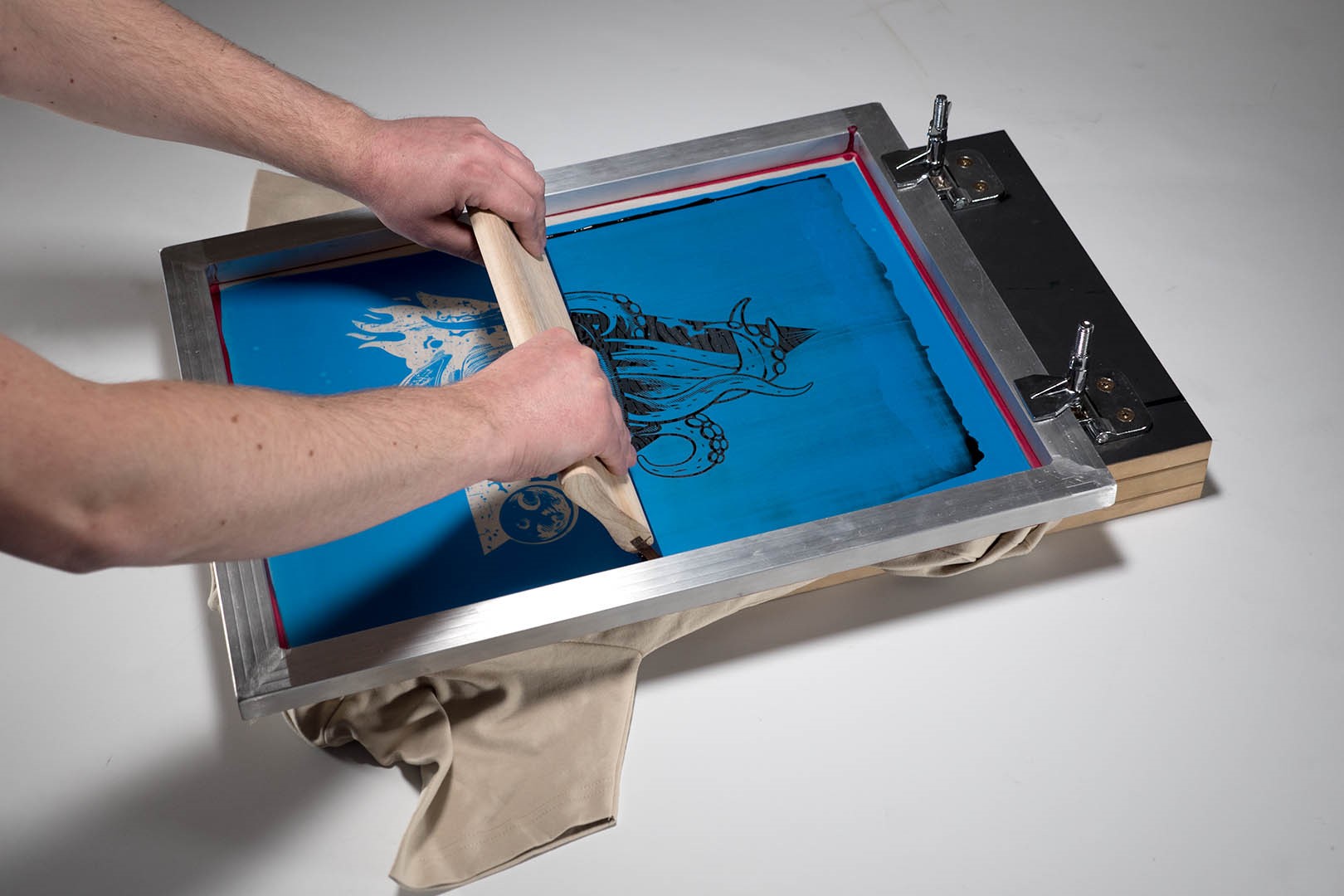 Bold Screen Printing for Garments