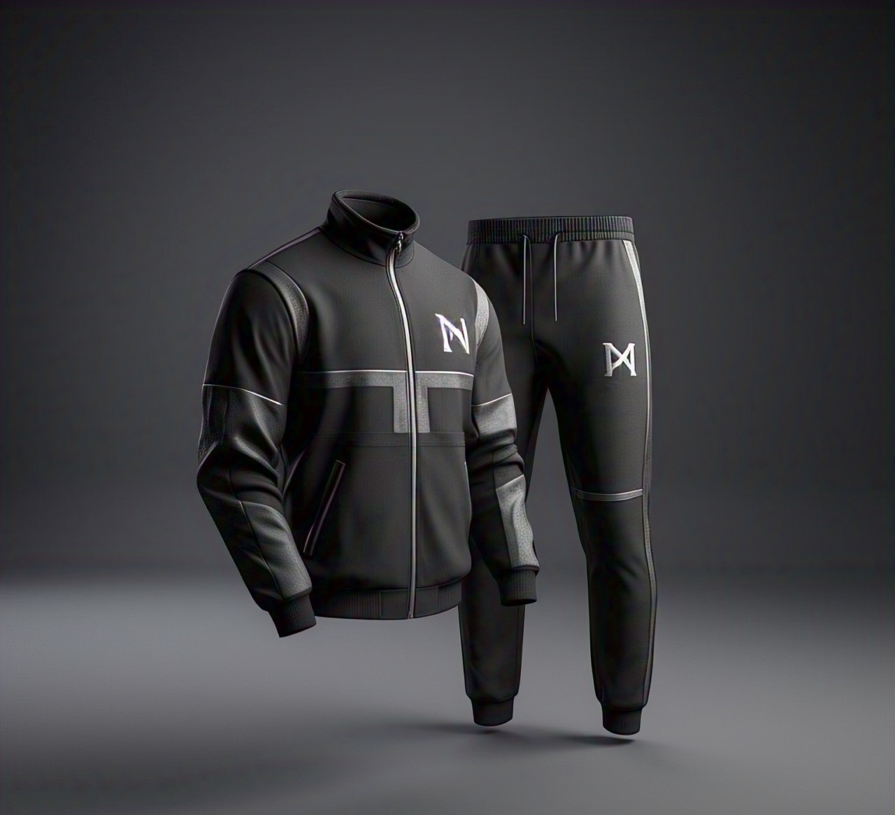 Custom Modern Performance Tracksuit Set with NA Logo